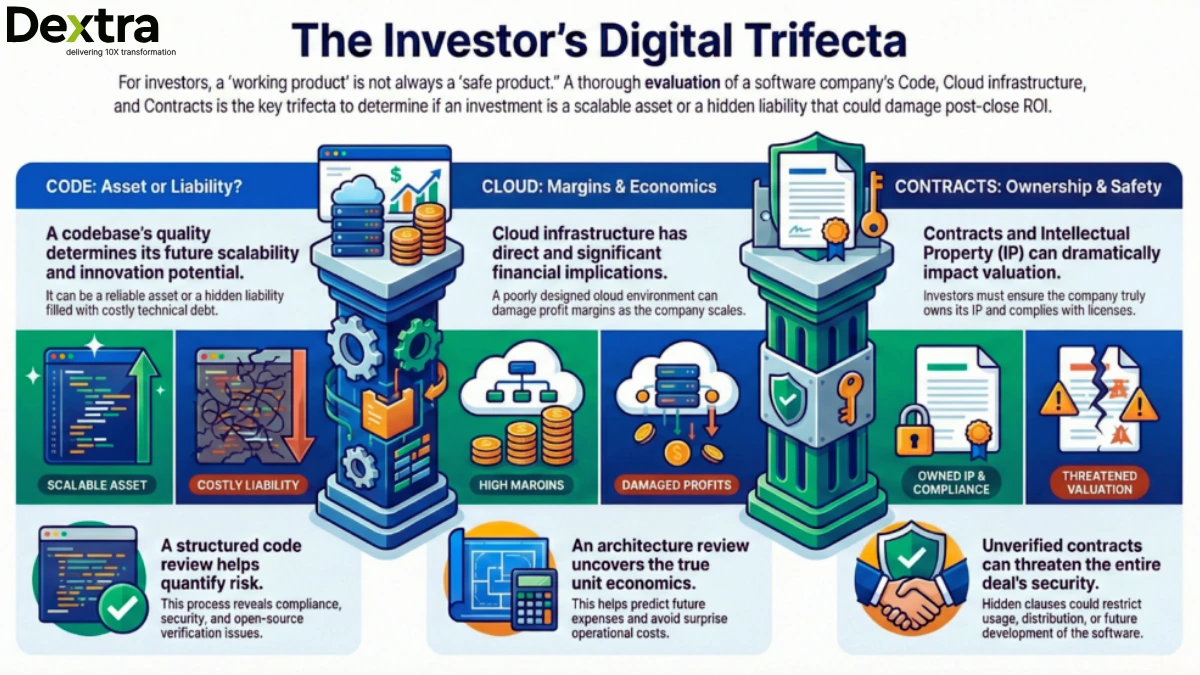 code cloud contracts due diligence