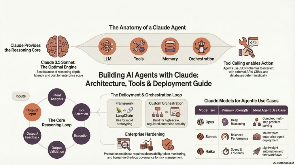 Building AI Agents with Claude: Architecture, Tools & Deployment Guide